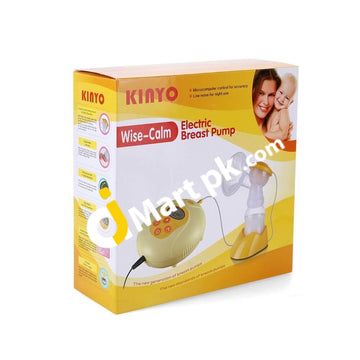 Kinyo Wise Calm Lcd Display Single Electric Breast Pump With Free 2X Milk Pads + 1X Baby Medicine